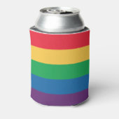 レインボーフラグクーラーボックス 缶クーラー (缶裏面)