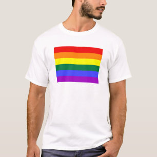 レインボーフラグゲイプライド Tシャツ