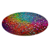 レインボーフラグメントモザイク カッティングボード (角)