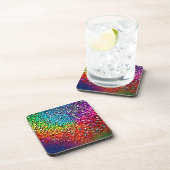 レインボーフラグメントモザイク コースター (右側)