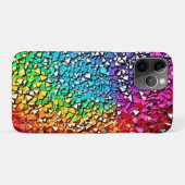 レインボーフラグメントモザイク Case-Mate iPhoneケース (裏面(横))