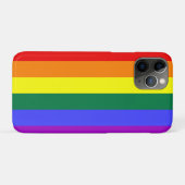 レインボーフラグ iPhone/iPad ケース Case-Mate iPhoneケース (裏面(横))