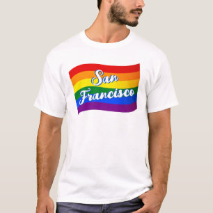 レインボーフラッグゲイプライドLGBT LGBTQ Tシャツ