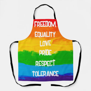 レインボーフラッグゲイレズビアンLGBT エプロン