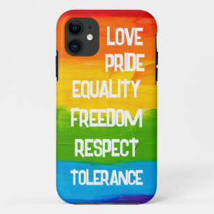 レインボーフラッグゲイレズビアンLGBT iPhone 11 ケース