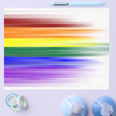 レインボーフラッグフライヤー チラシ (シングル)