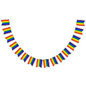 レインボーフラッグ&プライドパレードパーティー/ LGBTコミュニティ バンティングフラッグ (全)