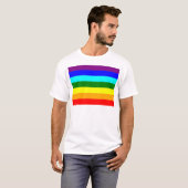 レインボーフラッグ Tシャツ (正面フル)