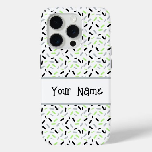 レインボーフラッシングアジェンダープライド旗 Case-Mate iPhoneケース (裏面)
