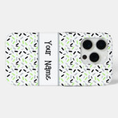 レインボーフラッシングアジェンダープライド旗 Case-Mate iPhoneケース (裏面 (横))