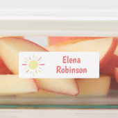 レインボーフラワースタースクールデイサービスラベル ラベル (貼付)