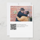 レインボーフラワーズ結婚式招待状 招待状 (裏面)