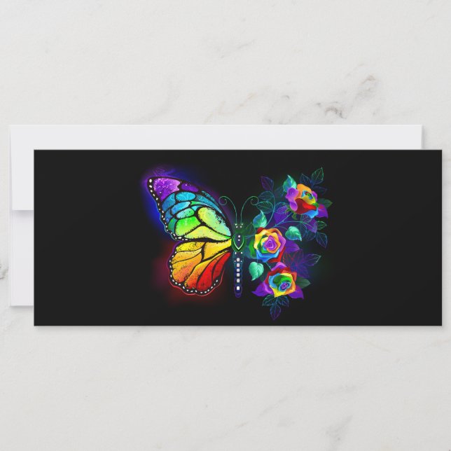 レインボーフラワーバタフライ (正面)