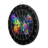 レインボーフラワーバタフライ ダーツボード (正面右)