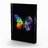 レインボーフラワーバタフライ フォトブロック (右)