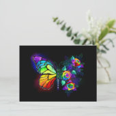 レインボーフラワーバタフライ 案内状 (スタンド正面)