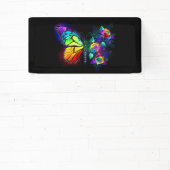 レインボーフラワーバタフライ 横断幕 (インサイチュ)