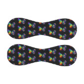 レインボーフラワーバタフライ 野球ボール (パネル)