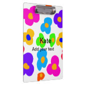 レインボーフラワープライドラブ追加ネーム文字lqbtq abst クリップボード (右)