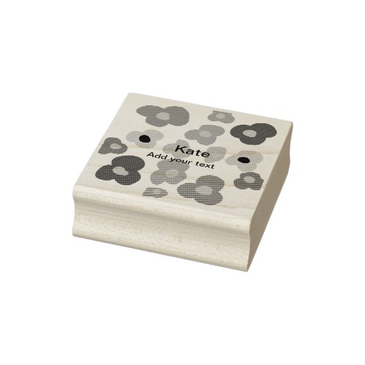 レインボーフラワープライドラブ追加ネーム文字lqbtq abst ラバースタンプ (スタンプ)