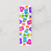 レインボーフラワープライドラブ追加ネーム文字lqbtq abst 予約カード (外部開封)