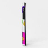 レインボーフラワープライドラブ追加ネーム文字lqbtq abst Case-Mate iPhoneケース (裏面/左)