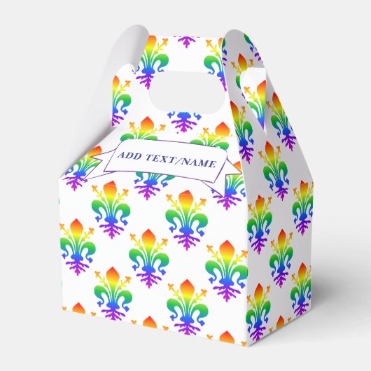 レインボーフルーアデリス名前をカスタムする フェイバーボックス (正面サイド)