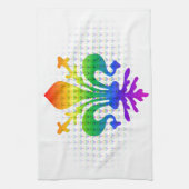 レインボーフルーアデリス キッチンタオル (縦)