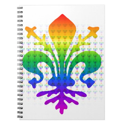 レインボーフルーアデリス ノートブック (正面)