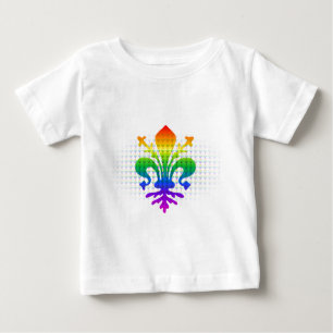 レインボーフルーアデリス ベビーTシャツ