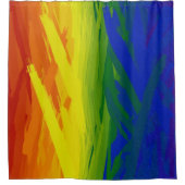 レインボーフレイムス シャワーカーテン (正面)