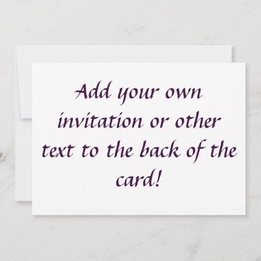 レインボーフレンドシップハート招待状または招待状 招待状 (裏面)