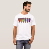 レインボーフローズンポップパレード Tシャツ (正面フル)