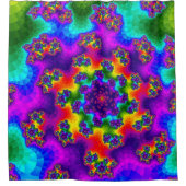 レインボーフローラふりかけ シャワーカーテン (正面)