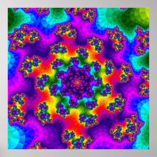 レインボーフローラふりかけ ポスター (正面)