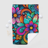 レインボーフローラゴルフタオル ゴルフタオル (インサイチュ)