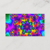 レインボーフローラスプリンクル 名刺 (裏面)