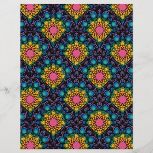 レインボーフローラ噴水マンダラアールデコホタテ (正面)