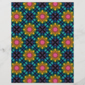 レインボーフローラ噴水マンダラダイヤモンドタイル (正面)