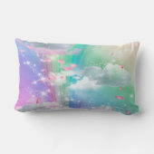 レインボーフワフワ雲ベビーガール ランバークッション (裏面)