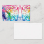 レインボーフーネコムビーハイブ抽象芸術 名刺 (正面/裏面)