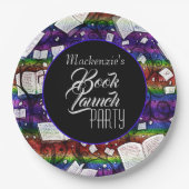 レインボーブックの起動パーティー ペーパープレート (正面)