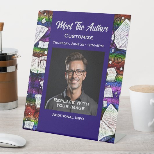 レインボーブックス作家に出会う 台座サイン (インサイチュ)