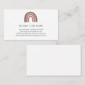 レインボーブックベビー挿入カード エンクロージャーカード (正面/裏面)