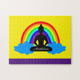 レインボーブッダ&マインドフルネスヨガ/瞑想 ジグソーパズル