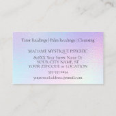 レインボーブッダ 名刺 (裏面)