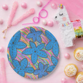 レインボーブライトヒトデ紙プレート ペーパープレート (パーティー)