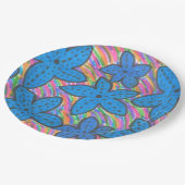 レインボーブライトヒトデ紙プレート ペーパープレート (アングル)