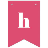 レインボーブライト誕生日パーティー バンティングフラッグ (第2の旗)