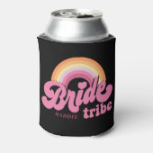 レインボーブライドトライブレトロパーソナライズされたクーラーボックス 缶クーラー (缶裏面)